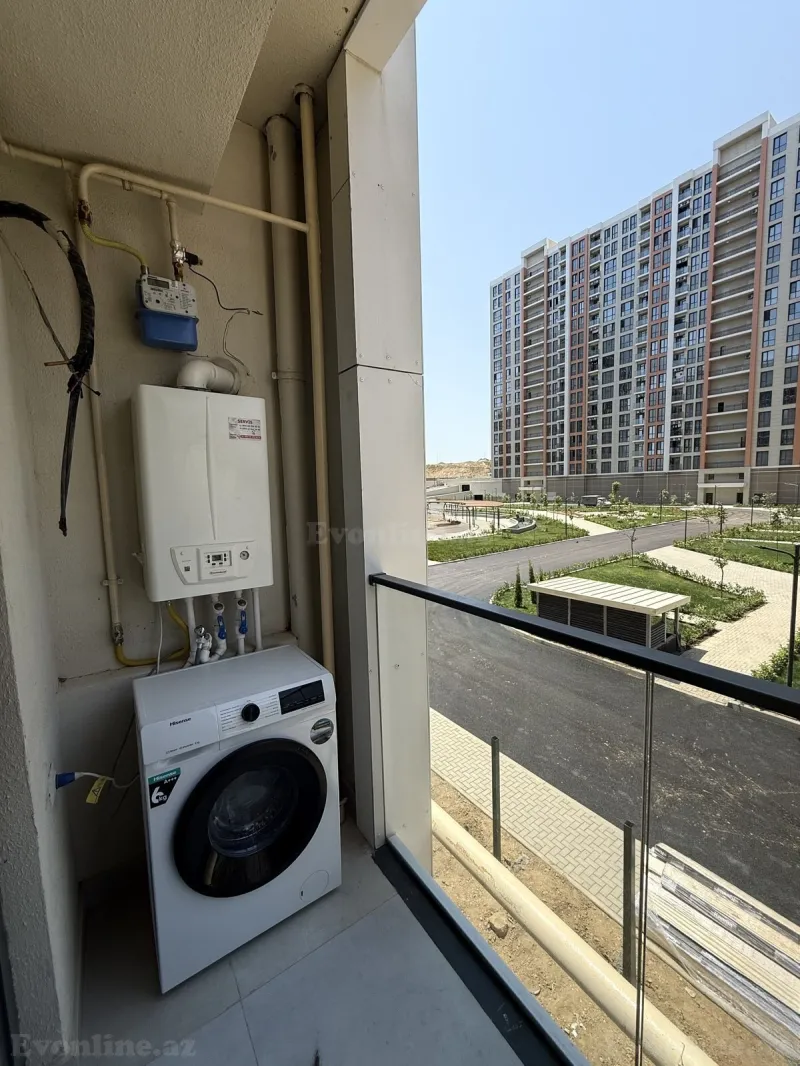 Kirayə verilir 2 otaqlı Mənzil Yeni tikili 42 m² Yasamal - şəkil 20