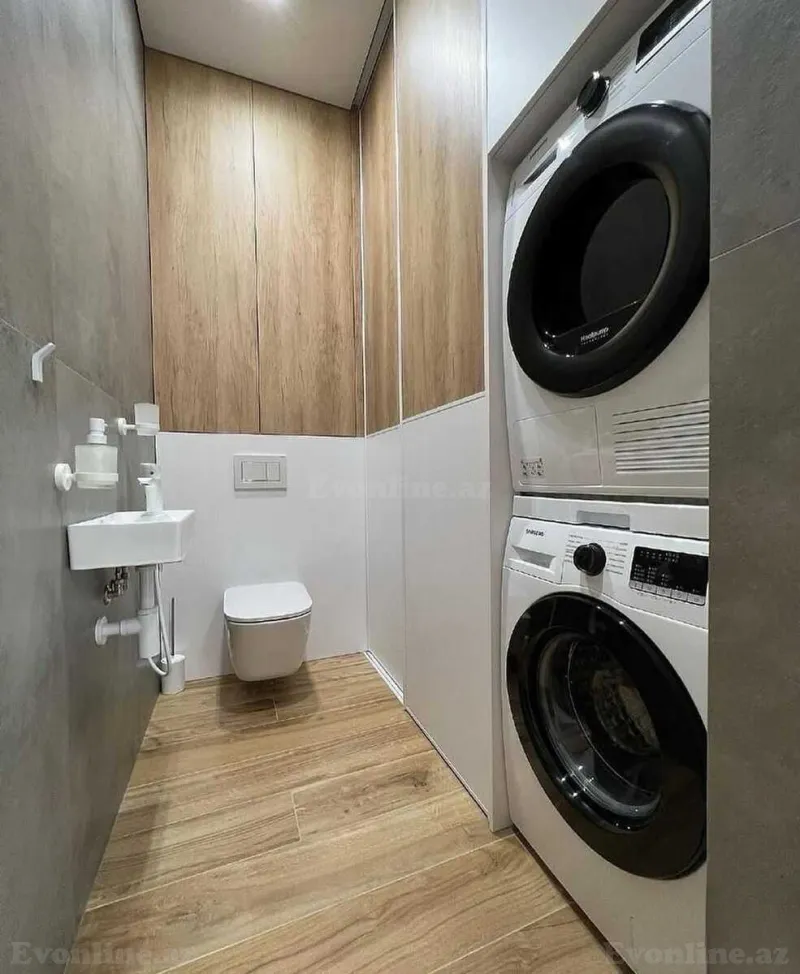 Kirayə verilir 2 otaqlı Mənzil Yeni tikili 60 m² Nəsimi r. - şəkil 10