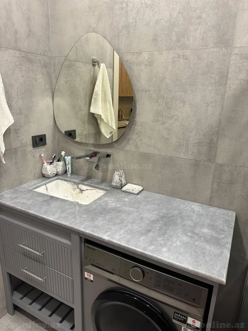 Kirayə verilir 2 otaqlı Mənzil Yeni tikili 60 m² Sabunçu r. - şəkil 8