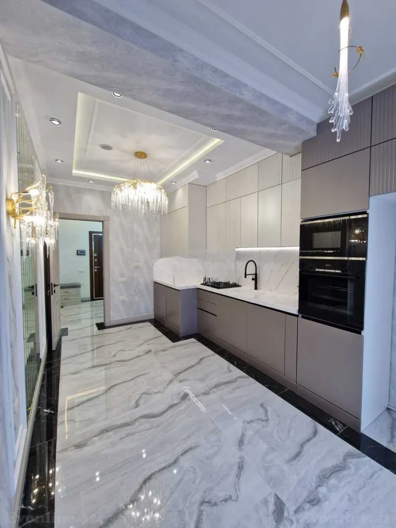 Satılır 3 otaqlı Mənzil Yeni tikili 99 m² Nəriman Nərimanov m. - şəkil 2