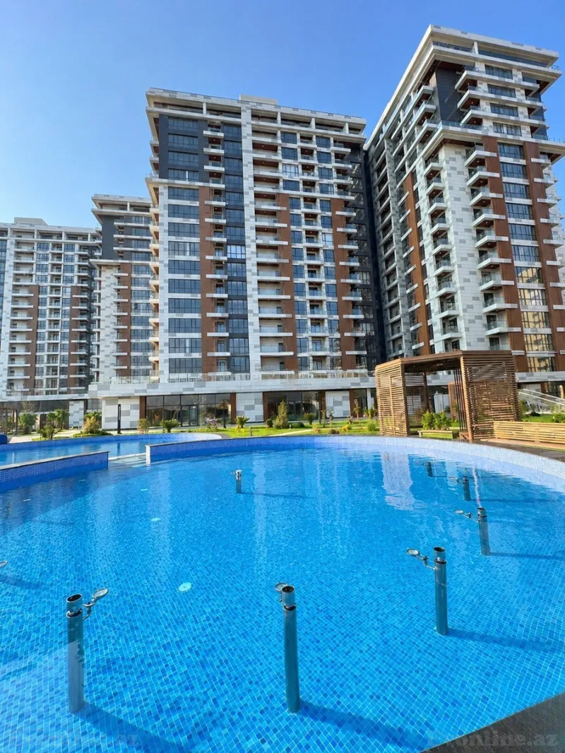 Satılır 1 otaqlı Mənzil Yeni tikili 58.5 m² Koroğlu m. - şəkil 2