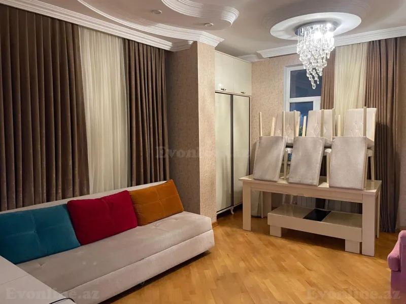 Kirayə verilir 2 otaqlı Mənzil Yeni tikili 100 m² Nəsimi m. - şəkil 6