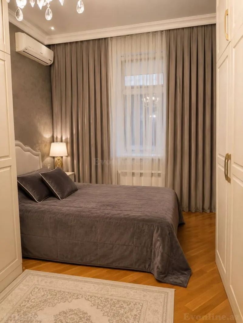 Kirayə verilir 4 otaqlı Mənzil Yeni tikili 215 m² Nəsimi r. - şəkil 4