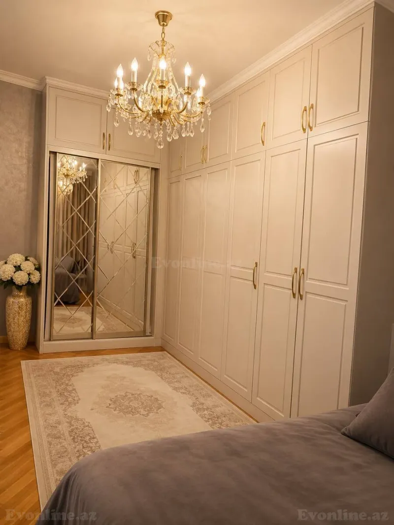 Kirayə verilir 4 otaqlı Mənzil Yeni tikili 215 m² Nəsimi r. - şəkil 7
