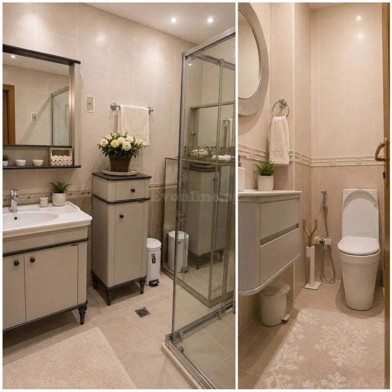 Kirayə verilir 4 otaqlı Mənzil Yeni tikili 215 m² Nəsimi r. - şəkil 9