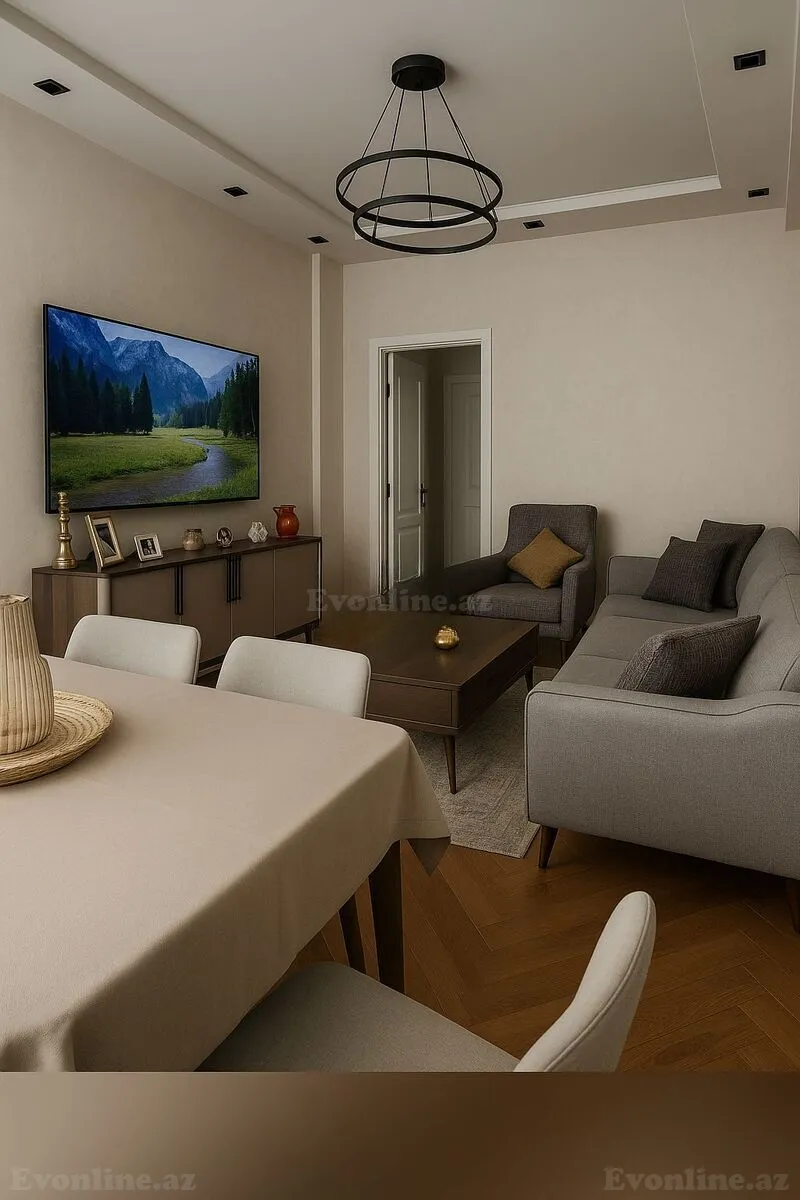 Satılır 3 otaqlı Mənzil Yeni tikili 98 m² Həzi Aslanov - şəkil 2