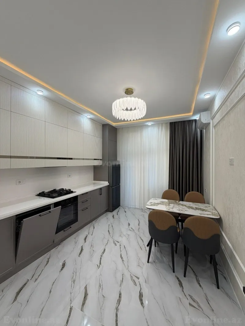 Satılır 2 otaqlı Mənzil Yeni tikili 85 m² Nərimanov r. - şəkil 4