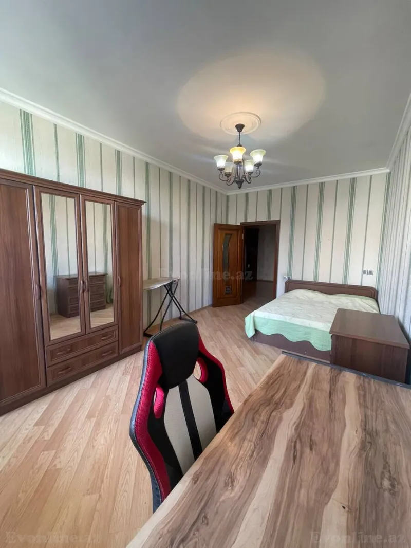 Kirayə verilir 3 otaqlı Mənzil Yeni tikili 140 m² Gənclik m. - şəkil 16