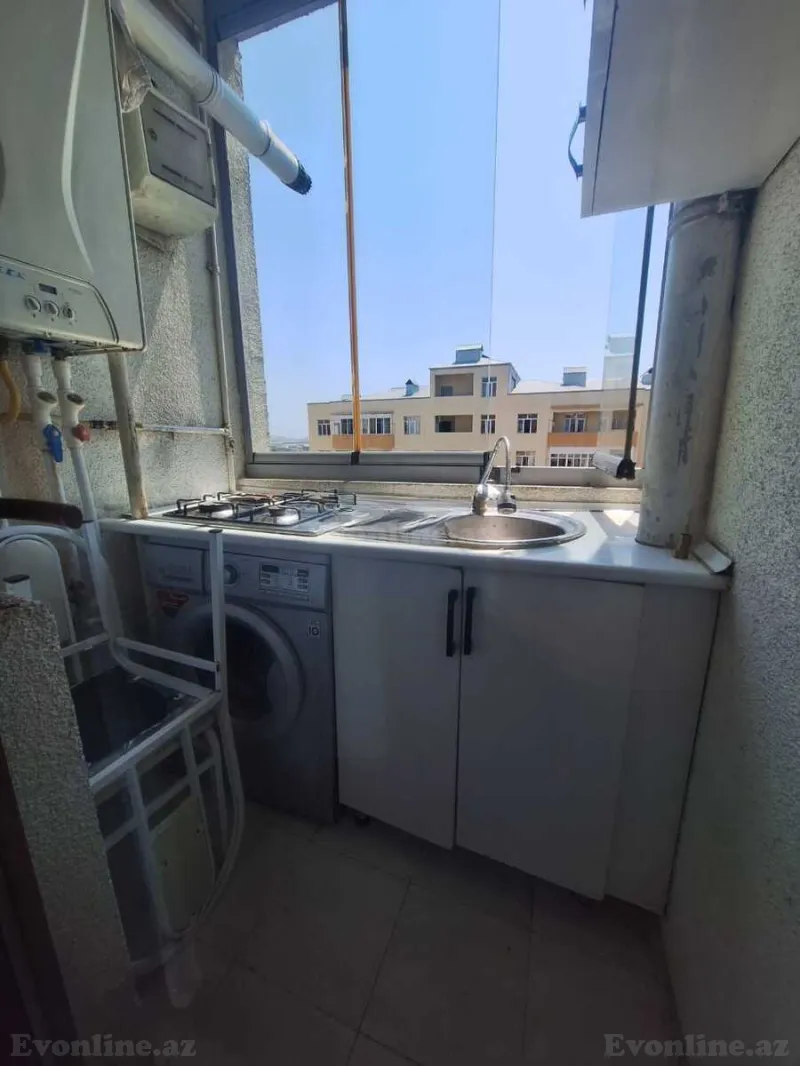Satılır 2 otaqlı Mənzil Yeni tikili 37 m² Qara Qarayev m. - şəkil 9