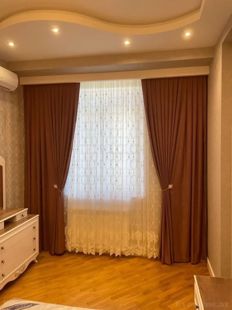 Kirayə verilir 2 otaqlı Mənzil Yeni tikili 80 m² Nəsimi r. - şəkil 3