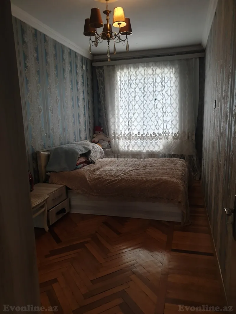 Satılır 2 otaqlı Mənzil Köhnə tikili 58 m² Memar Əcəmi m. - şəkil 4
