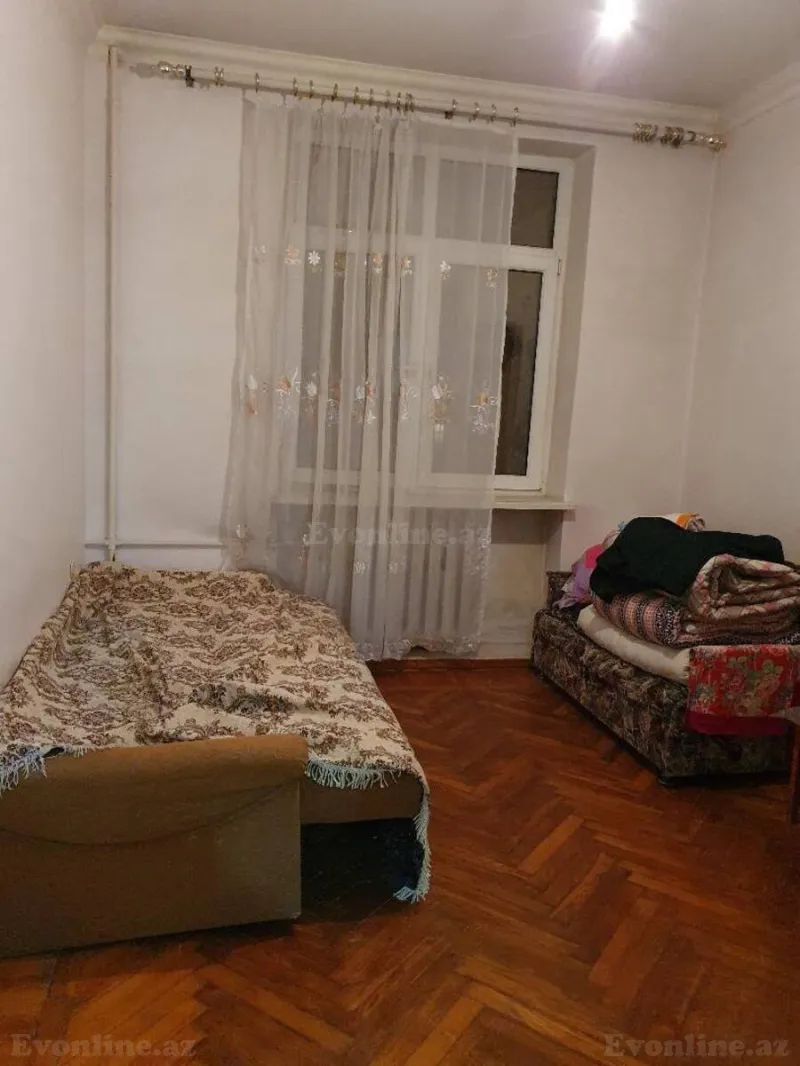Kirayə verilir 3 otaqlı Mənzil Köhnə tikili 100 m² Nəsimi r. - şəkil 3