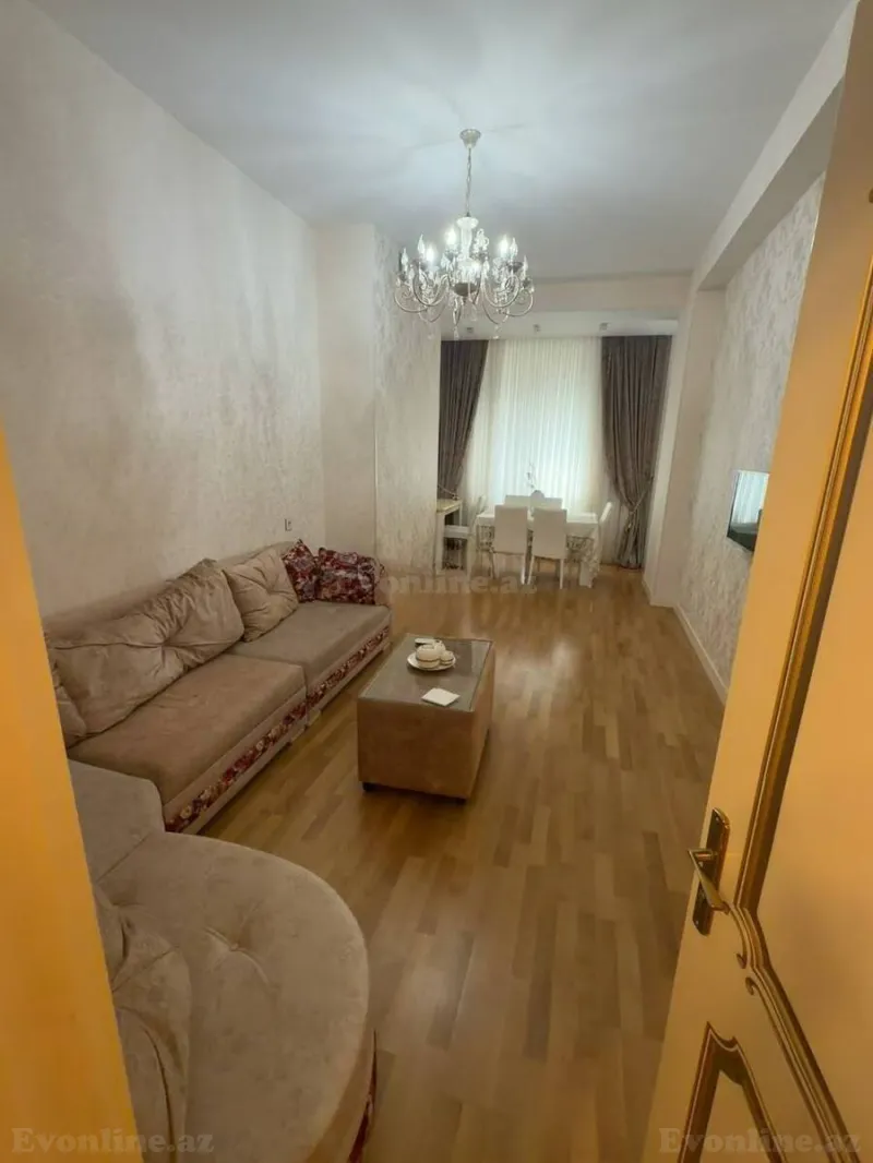 2 otaqlı Mənzil 74 m² Nəsimi r. Kirayə verilir