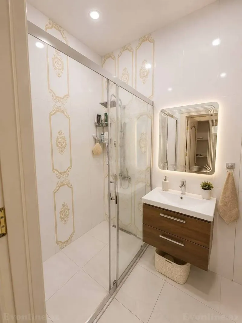 Kirayə verilir 2 otaqlı Mənzil Yeni tikili 74 m² Nəsimi r. - şəkil 4