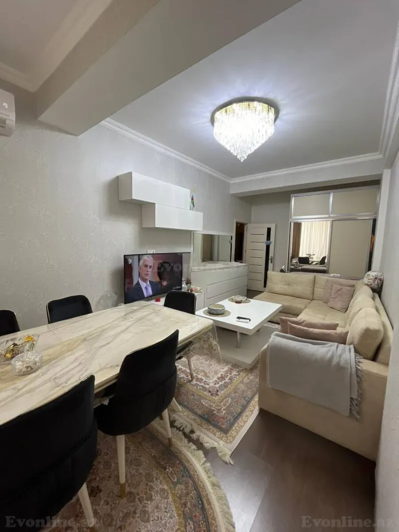 Kirayə verilir 2 otaqlı Mənzil Yeni tikili 70 m² Nərimanov r. - şəkil 4