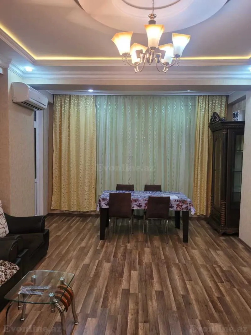 Kirayə verilir 2 otaqlı Mənzil Yeni tikili 75 m² Qara Qarayev m. - şəkil 2