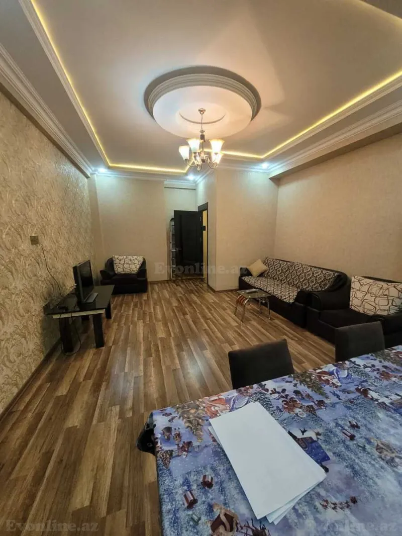 Kirayə verilir 2 otaqlı Mənzil Yeni tikili 75 m² Qara Qarayev m. - şəkil 3