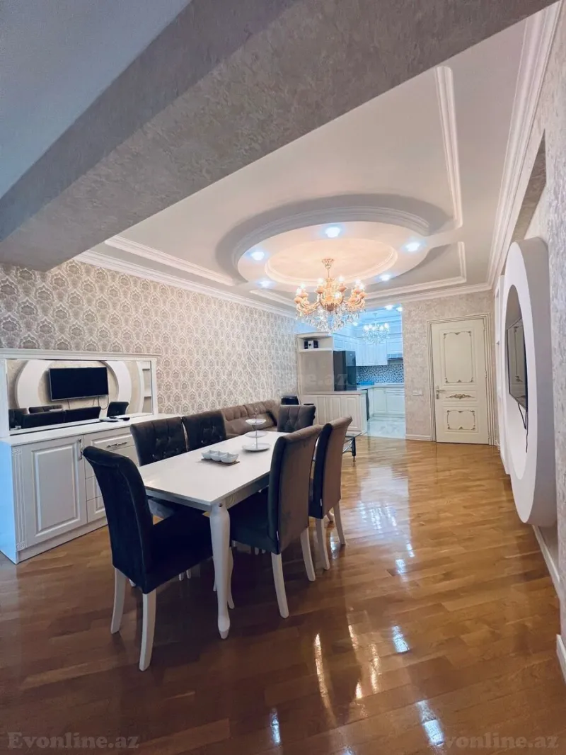 Kirayə verilir 2 otaqlı Mənzil Yeni tikili 80 m² Xətai r. - şəkil 4