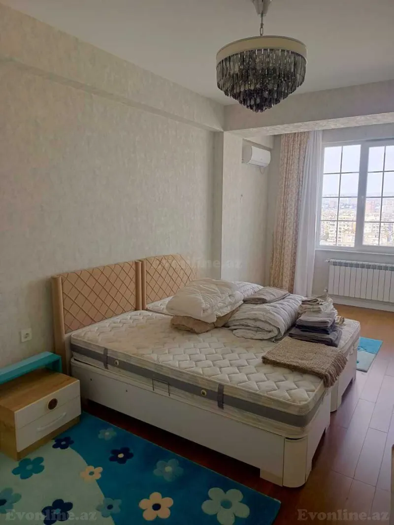 Kirayə verilir 4 otaqlı Mənzil Yeni tikili 210 m² Nərimanov r. - şəkil 6