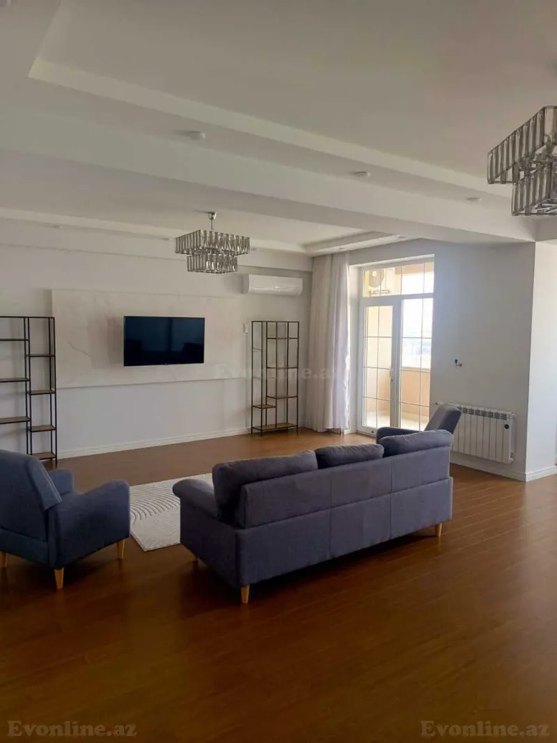 Kirayə verilir 4 otaqlı Mənzil Yeni tikili 210 m² Nərimanov r. - şəkil 7
