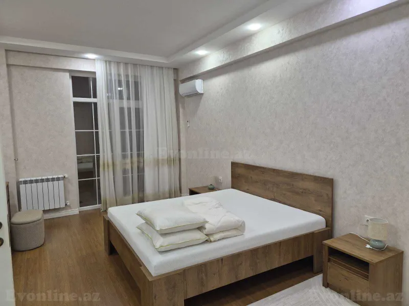 Kirayə verilir 4 otaqlı Mənzil Yeni tikili 210 m² Nərimanov r. - şəkil 16