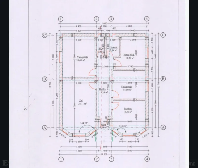 Satılır 4 otaqlı Həyət evi 140 m² Nardaran - şəkil 14