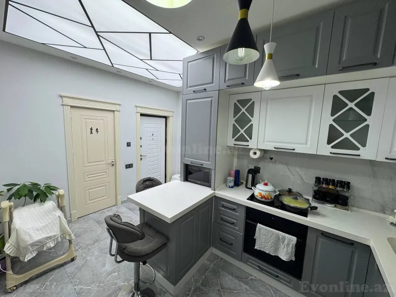 Satılır 2 otaqlı Mənzil Yeni tikili 60 m² Memar Əcəmi m. - şəkil 6