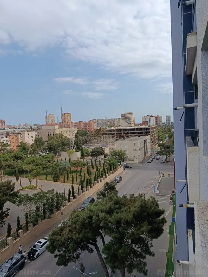 Kirayə verilir 1 otaqlı Mənzil Yeni tikili 42 m² Qara Qarayev m. - şəkil 2