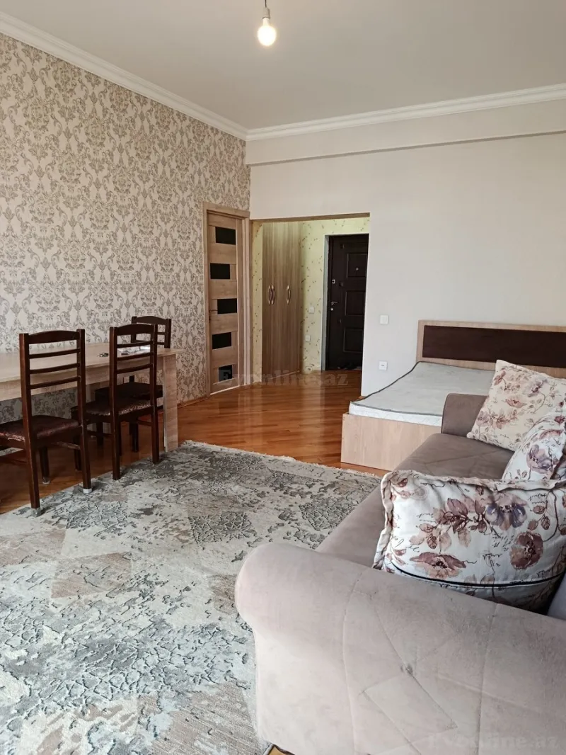 Kirayə verilir 1 otaqlı Mənzil Yeni tikili 42 m² Qara Qarayev m. - şəkil 7
