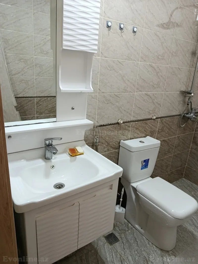 Kirayə verilir 1 otaqlı Mənzil Yeni tikili 42 m² Qara Qarayev m. - şəkil 8