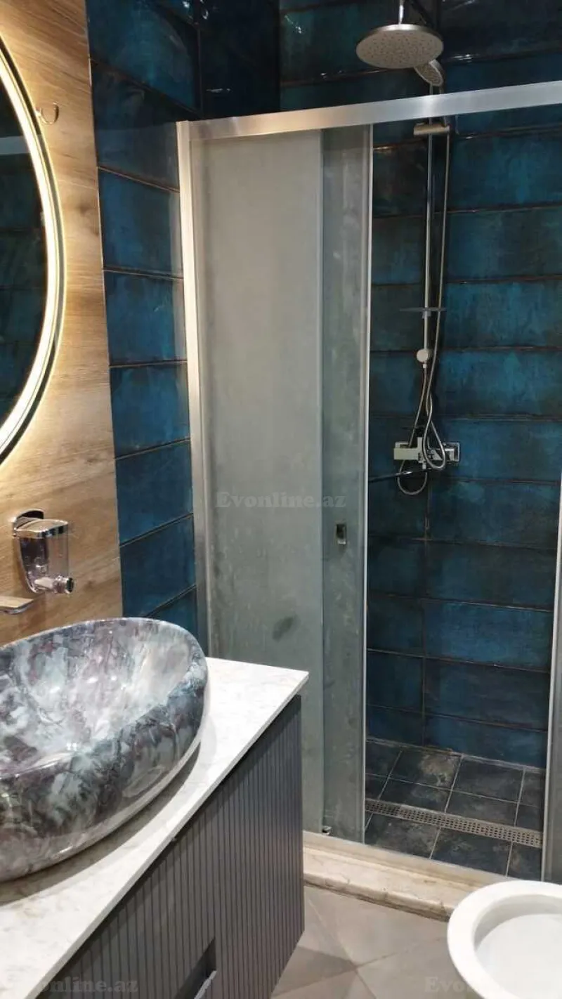 Kirayə verilir 3 otaqlı Mənzil Yeni tikili 145 m² Elmlər Akademiyası m. - şəkil 15