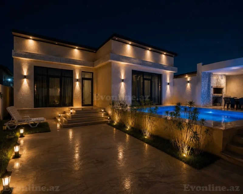3 otaqlı Həyət evi 200 m² Mərdəkan Kirayə verilir