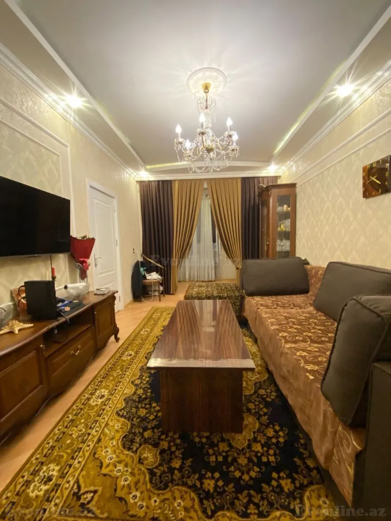 Satılır 2 otaqlı Mənzil Köhnə tikili 58 m² Memar Əcəmi m. - şəkil 2