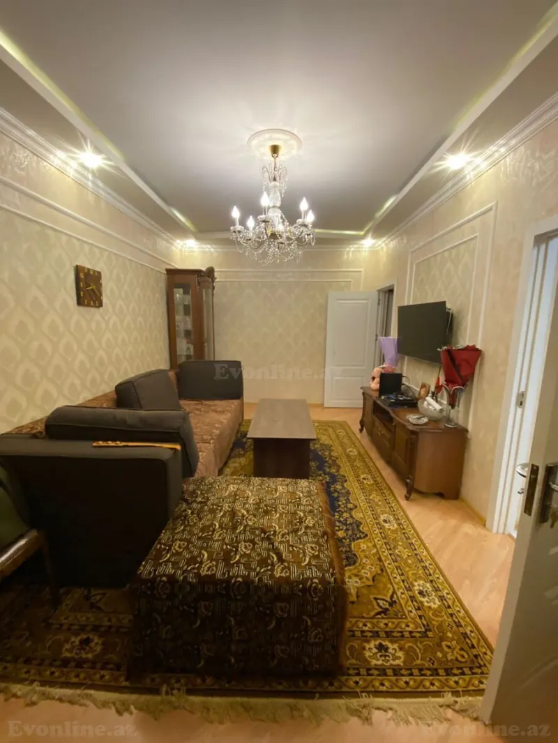 Satılır 2 otaqlı Mənzil Köhnə tikili 58 m² Memar Əcəmi m. - şəkil 3