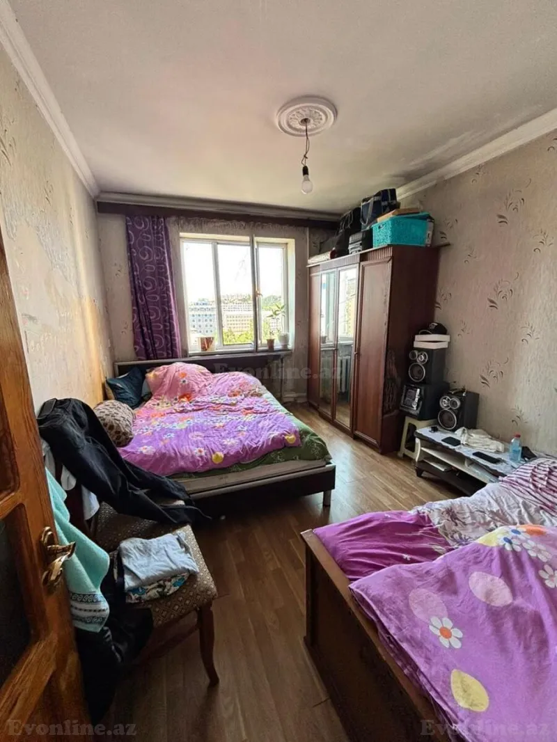 Satılır 3 otaqlı Mənzil Köhnə tikili 80 m² Həzi Aslanov m. - şəkil 4