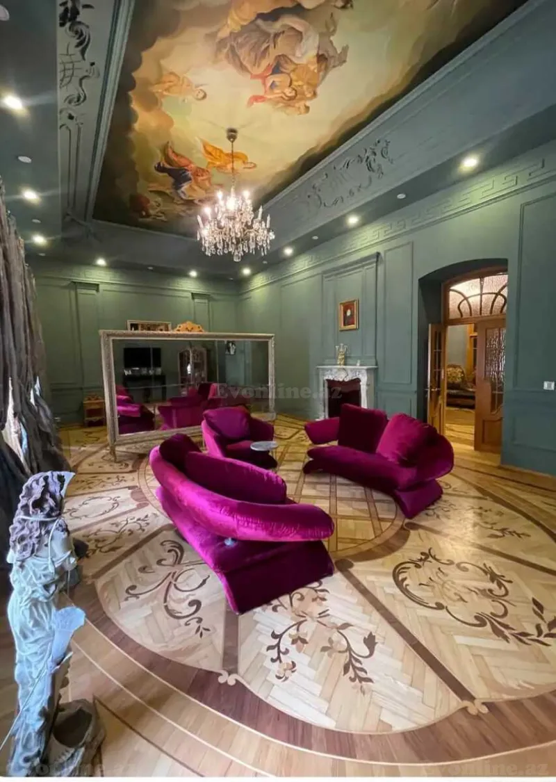 Kirayə verilir 7 otaqlı Mənzil Köhnə tikili 350 m² Səbail r. - şəkil 2