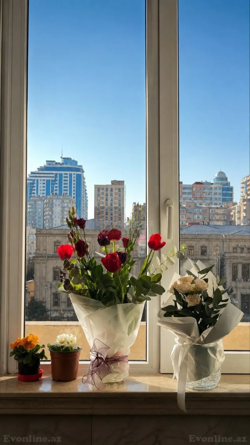 Kirayə verilir 3 otaqlı Mənzil Yeni tikili 120 m² Xətai r. - şəkil 9