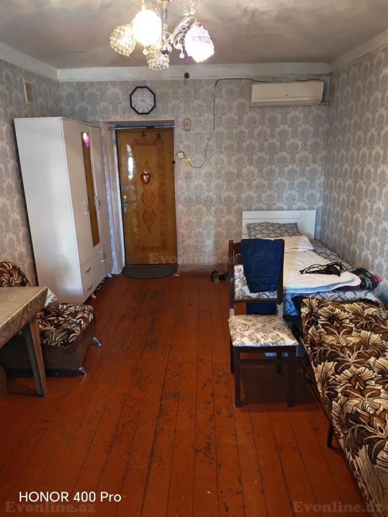 Kirayə verilir 1 otaqlı Mənzil Köhnə tikili 25 m² Əhmədli m. - şəkil 2