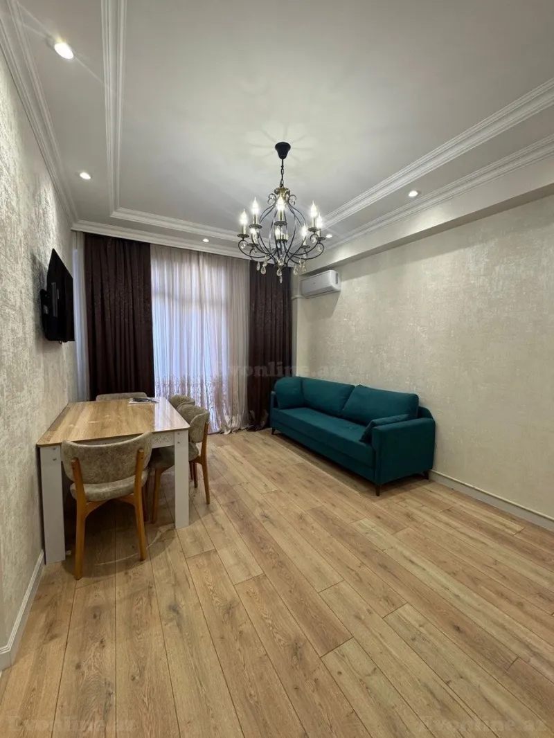 2 otaqlı Mənzil 55 m² İnşaatçılar m. Kirayə verilir