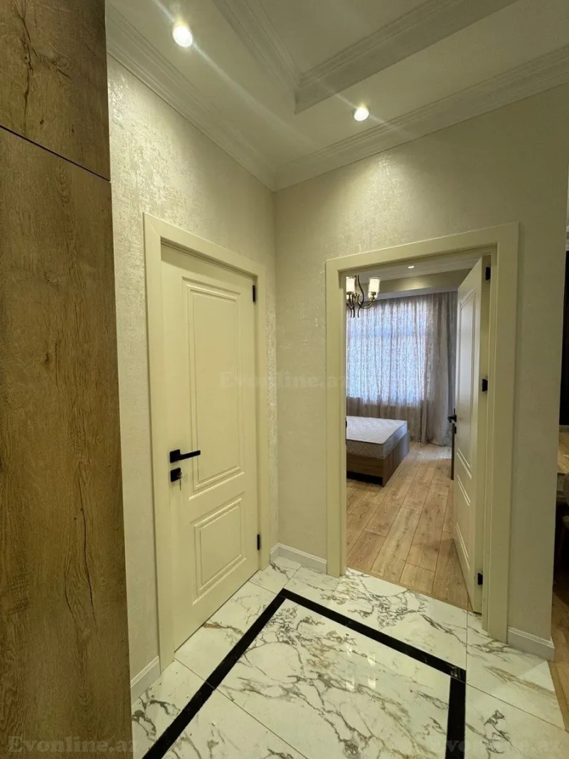 Kirayə verilir 2 otaqlı Mənzil Yeni tikili 55 m² İnşaatçılar m. - şəkil 3