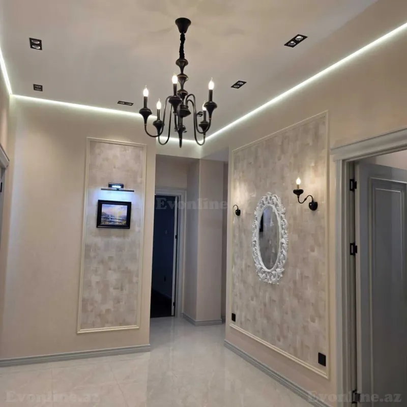 Kirayə verilir 2 otaqlı Mənzil Yeni tikili 146 m² Nərimanov r. - şəkil 3