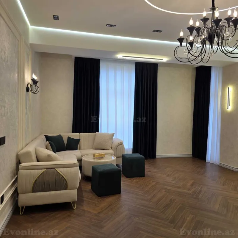 Kirayə verilir 2 otaqlı Mənzil Yeni tikili 146 m² Nərimanov r. - şəkil 6