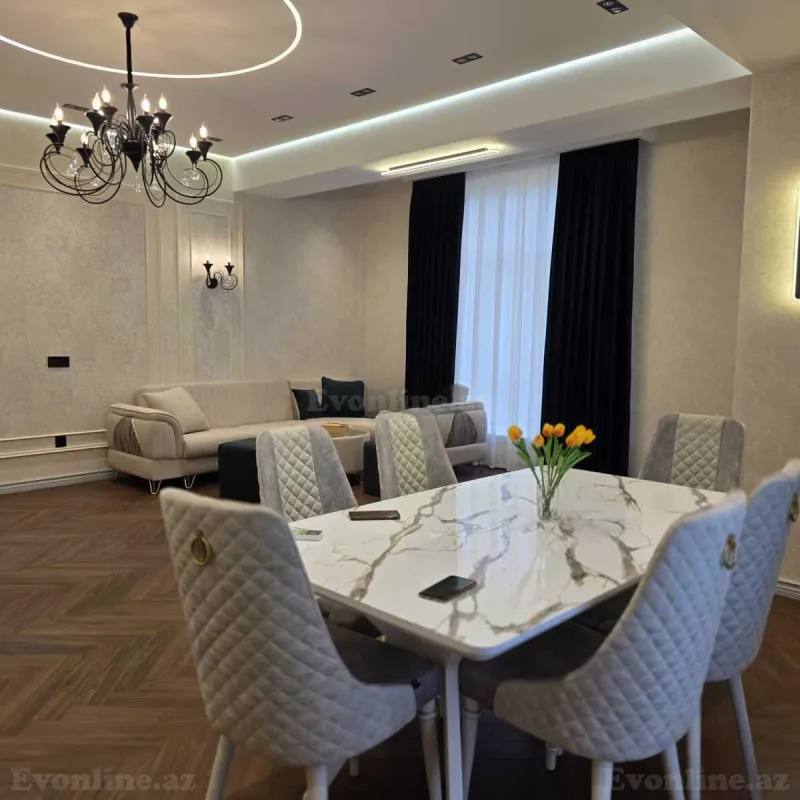Kirayə verilir 2 otaqlı Mənzil Yeni tikili 146 m² Nərimanov r. - şəkil 12