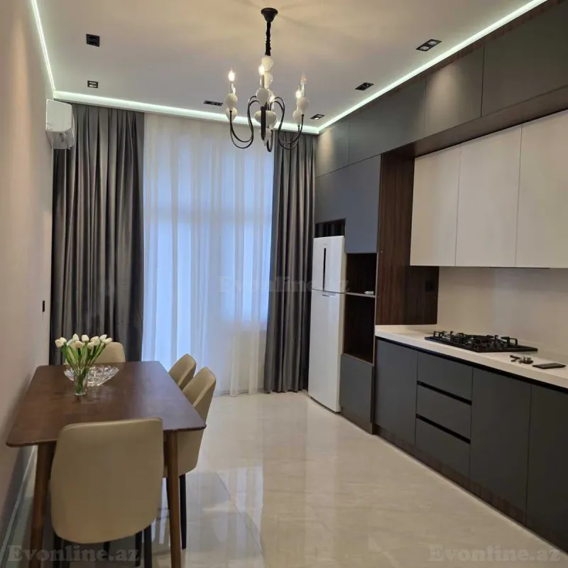 Kirayə verilir 2 otaqlı Mənzil Yeni tikili 146 m² Nərimanov r. - şəkil 13