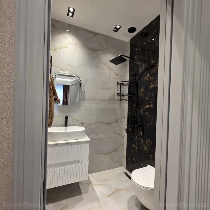 Kirayə verilir 2 otaqlı Mənzil Yeni tikili 146 m² Nərimanov r. - şəkil 23