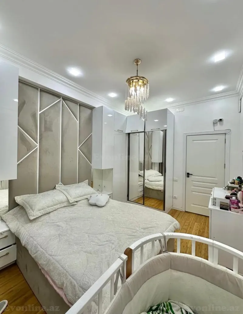 Satılır 2 otaqlı Mənzil Köhnə tikili 74 m² Memar Əcəmi m. - şəkil 4