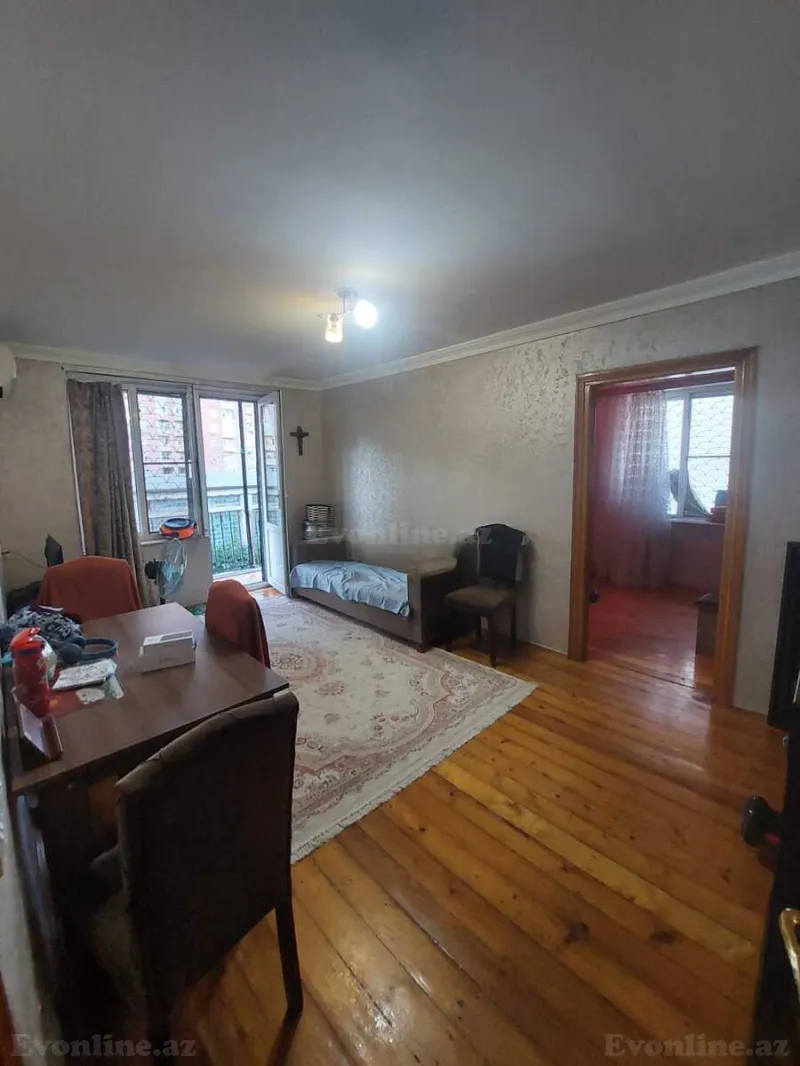 2 otaqlı Mənzil 50 m² Nəsimi r. Satılır