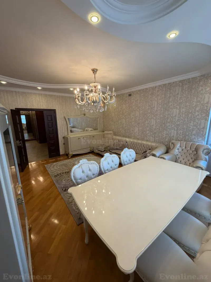 Satılır 3 otaqlı Mənzil Yeni tikili 110 m² Memar Əcəmi m. - şəkil 2