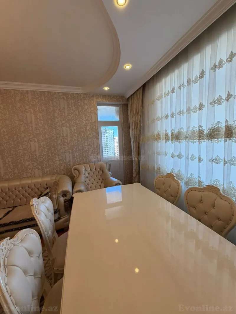 Satılır 3 otaqlı Mənzil Yeni tikili 110 m² Memar Əcəmi m. - şəkil 3
