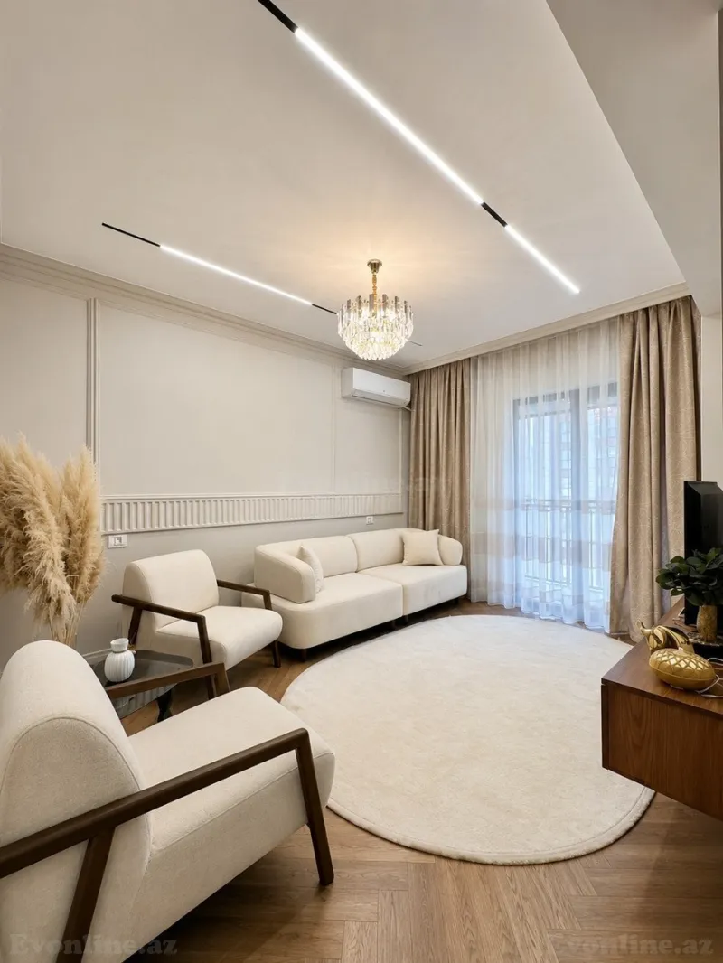 Kirayə verilir 2 otaqlı Mənzil Yeni tikili 72 m² Xətai r. - şəkil 2